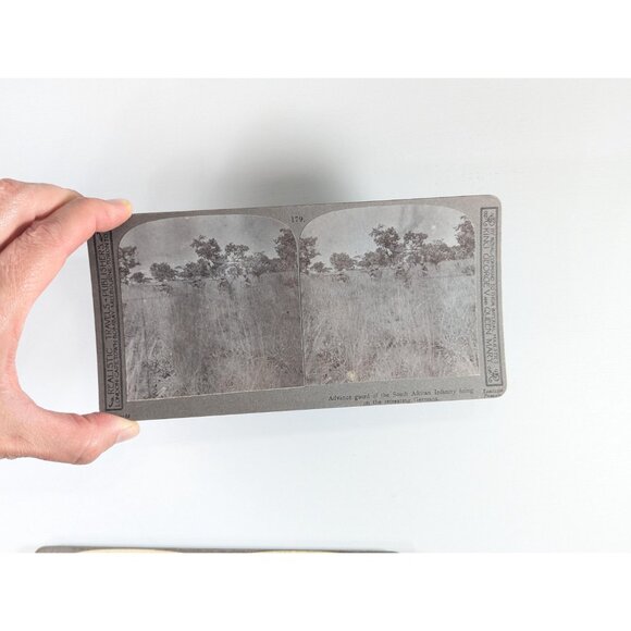 Antique 1901 Boer War Stereoscopic Cards Realistic Travels / Underwood & - Picture 2 of 9